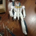 The Strike Battroid, so far... It's a gorgeous kit and still easily one of my all-time favorites.